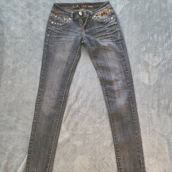 LA idol USA girl's designer jeans - Picture 1 of 5